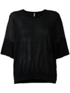 Boboutic - Shortsleeved Sweater - Women - Cotton - S, Black, Cotton