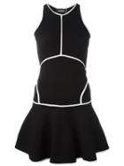 Dsquared2 Racerback Mini Dress, Women's, Size: Medium, Black, Viscose/polyester