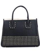 Thomas Wylde - Studded Tote - Women - Calf Leather - One Size, Black, Calf Leather