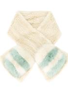Tu Es Mon Trésor Pocket Stole Scarf - Nude & Neutrals