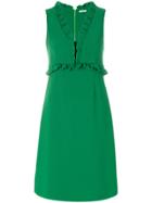 P.a.r.o.s.h. Ruffle Trim Dress - Green
