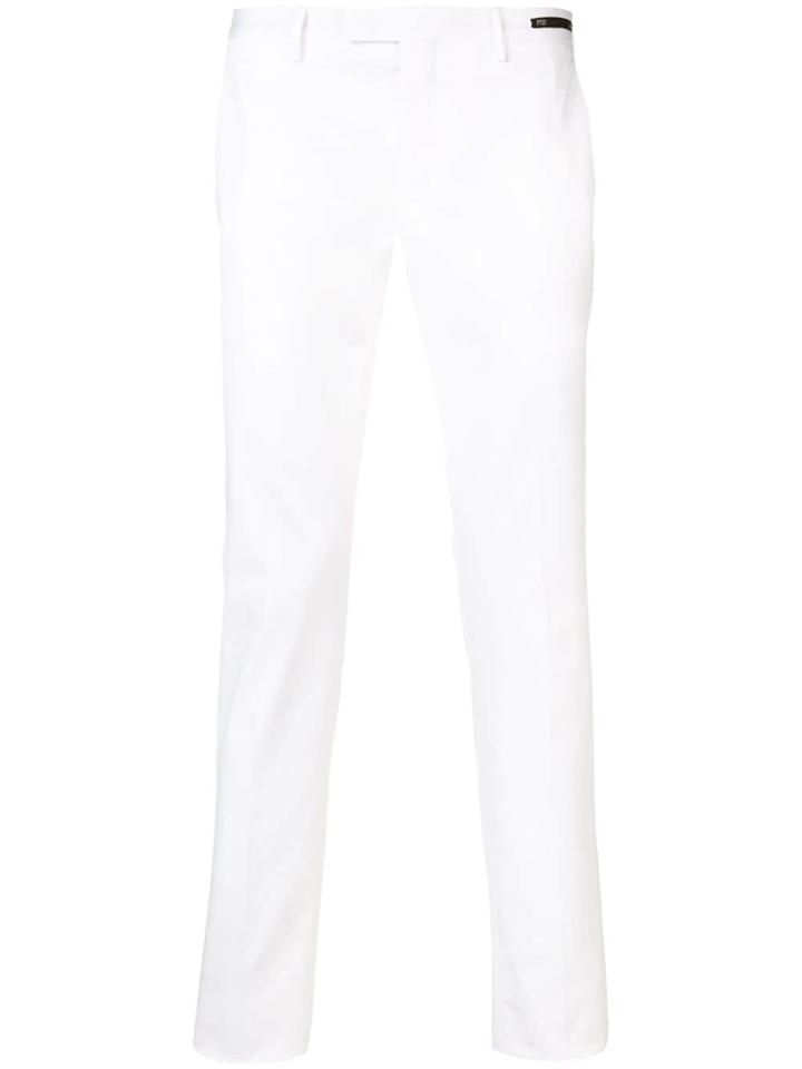 Pt01 Skinny Trousers - White