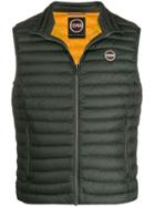 Colmar Logo Padded Gilet - Green