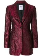 Boule De Neige Textured Jacquard Blazer