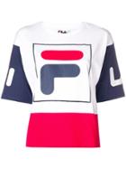 Fila Colour Block Logo T-shirt - White