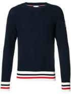 Moncler Trimmed Sweater - Blue