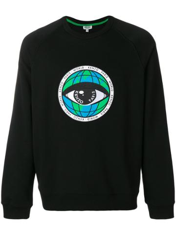 Kenzo Eye Globe Patch Sweatshirt - Black