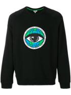 Kenzo Eye Globe Patch Sweatshirt - Black