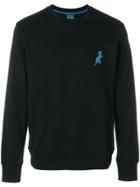 Ps By Paul Smith Embroidered Dino Sweatshirt - Black
