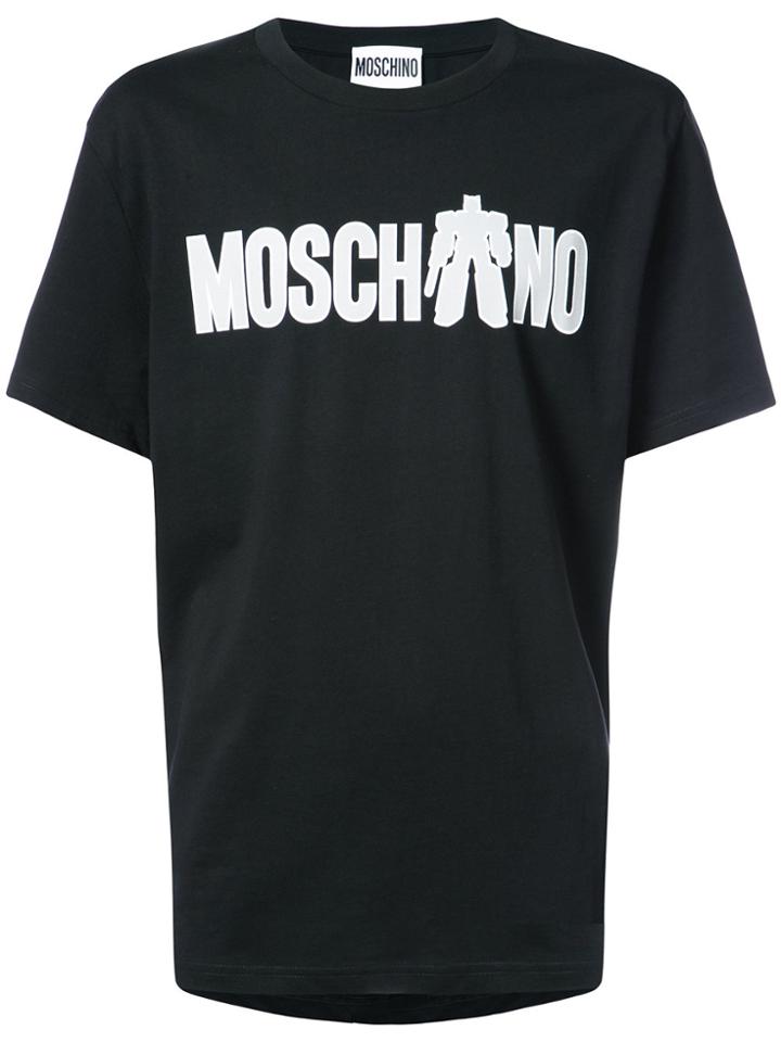 Moschino Transformers Logo T-shirt - Black