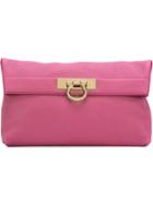 Salvatore Ferragamo Gancip Flap Clutch