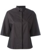 Aspesi Wide Sleeve Shirt, Women's, Size: 46, Black, Cotton