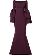 Greta Constantine Vivian Gown - Purple