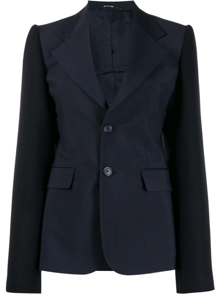 Maison Margiela Structured Classic Blazer - Blue