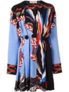 Emilio Pucci Alpine Print Dress, Women's, Size: 40, Viscose