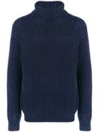 Iris Von Arnim Cashmere Turtleneck Sweater - Blue