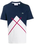 Lacoste Diagonal Cross T-shirt - Blue
