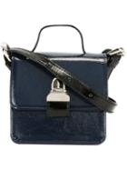 Mm6 Maison Margiela Mini Satchel Bag, Women's, Blue