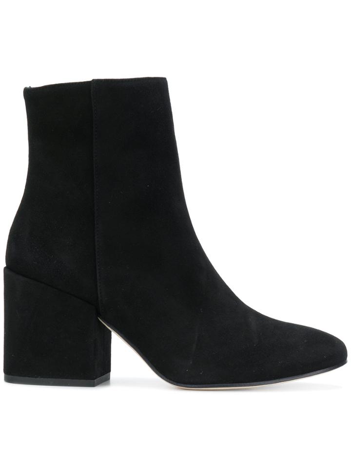 Marc Ellis Chunky Heel Boots - Black