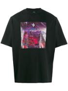 Marcelo Burlon County Of Milan Fantasy Square T-shirt - Black