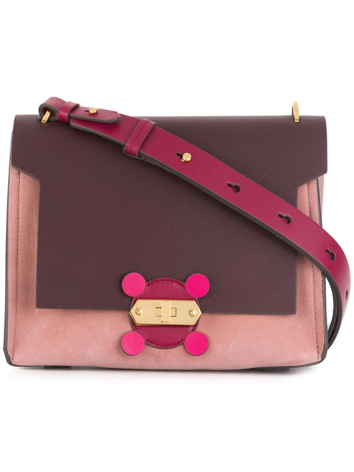 Anya Hindmarch Circulus Bathurst Small Shoulder Bag - Pink & Purple