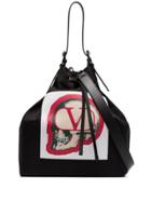 Valentino X Undercover Bucket Bag - Black