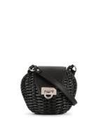 Salvatore Ferragamo Pre-owned Mini Gancini Cross Body Bag - Black