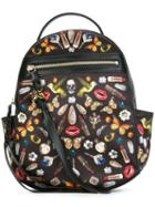 Alexander Mcqueen 'obsession' Print Backpack
