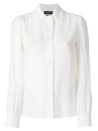 Vanessa Seward Button-down Fitted Blouse - White