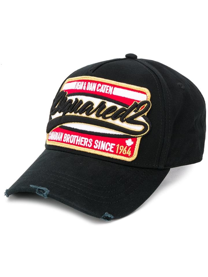 Dsquared2 Logo Hat - Black
