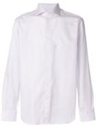 Corneliani Fine Stripe Shirt - Pink & Purple