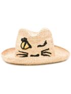 Ermanno Scervino 'wink' Motif Hat, Women's, Size: Small, Raffia