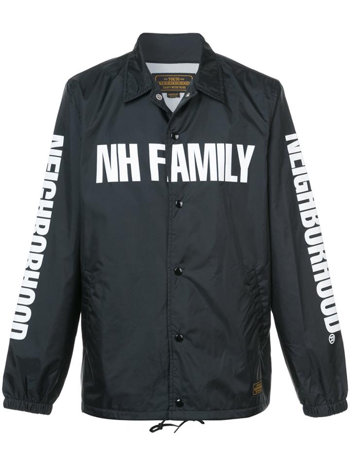 Neighborhood Nh Family Shirt Jacket - Black