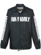 Neighborhood Nh Family Shirt Jacket - Black