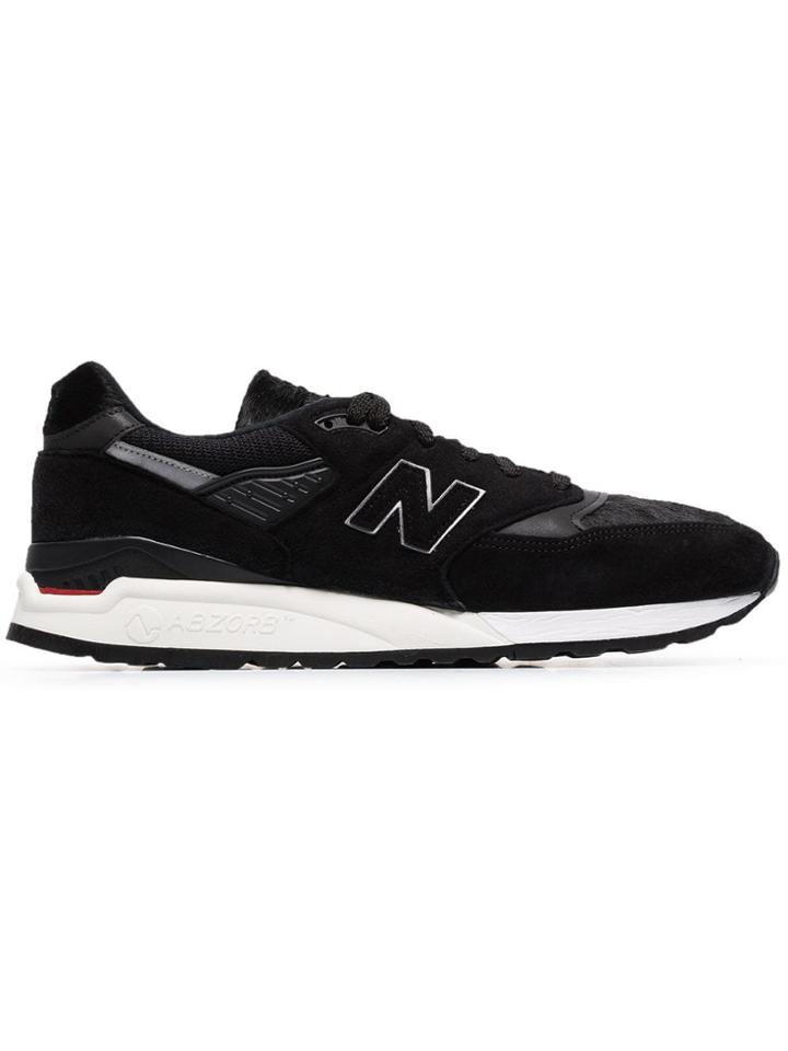 New Balance Black M998tbc Pony Hair Sneakers