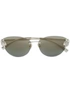 Versace Eyewear Baroccomania Sunglasses - Metallic