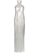 Galvan Sequin-embellished Maxi Dress - Silver