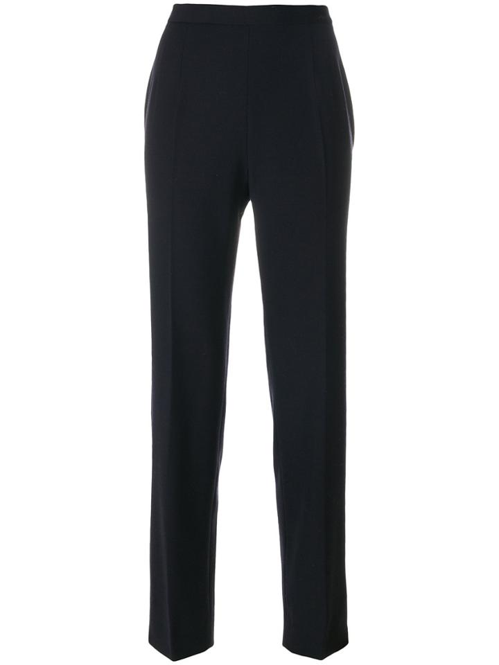 Moschino Vintage Classic Tailored Trousers - Blue