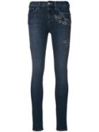 Liu Jo Embellished Slim Jeans - Blue