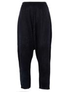 Avant Toi Dropped Crotch Trousers - Blue