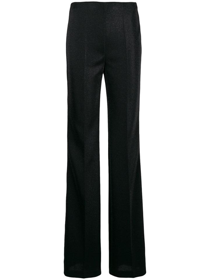 Miu Miu Bootcut High-waisted Trousers - Black