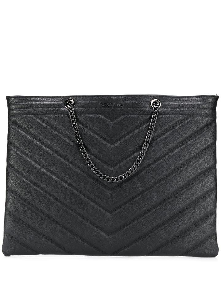 Marc Ellis Oversized Shoulder Bag - Black