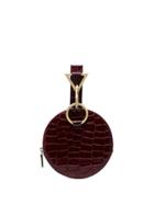 Tara Zadeh Azar Mock Croc Bracelet Bag - Red