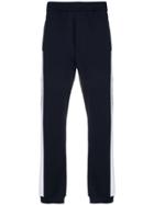 Prada Side Stripe Joggers - Blue