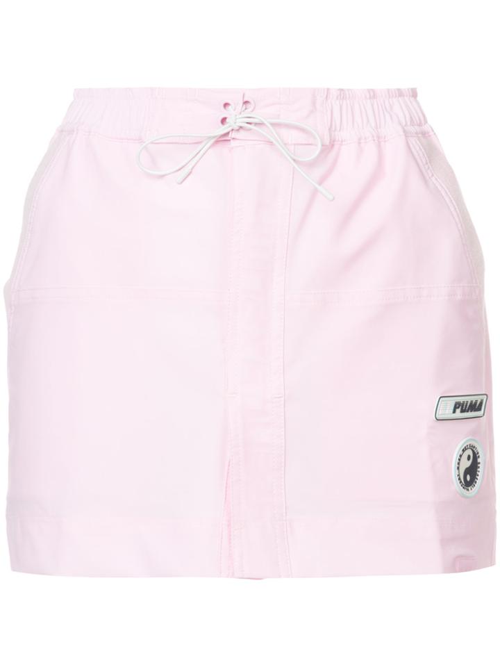 Fenty X Puma Patch Pocket Drawstring Skirt - Pink & Purple