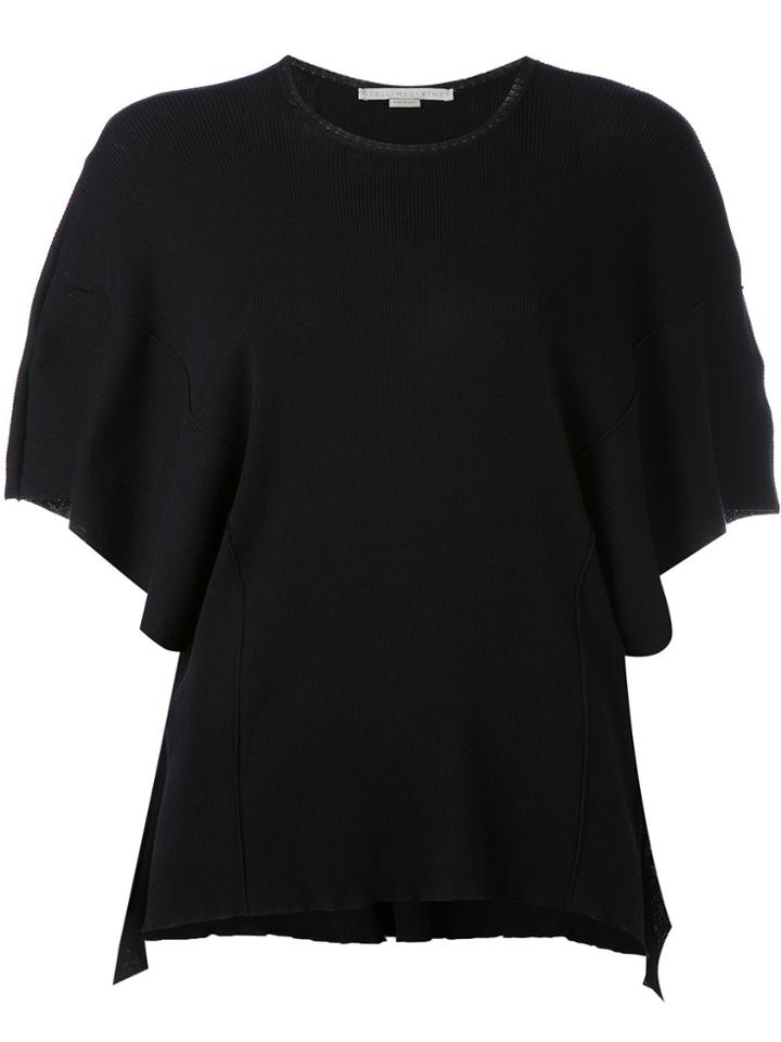 Stella Mccartney Short Sleeve Top - Black