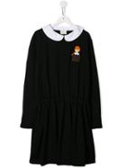 Fendi Kids Teen Collared Dress - Black