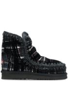 Mou Mou Fw101001k Eskimo 18 Tarbk Leather/fur/exotic Skins->leather -
