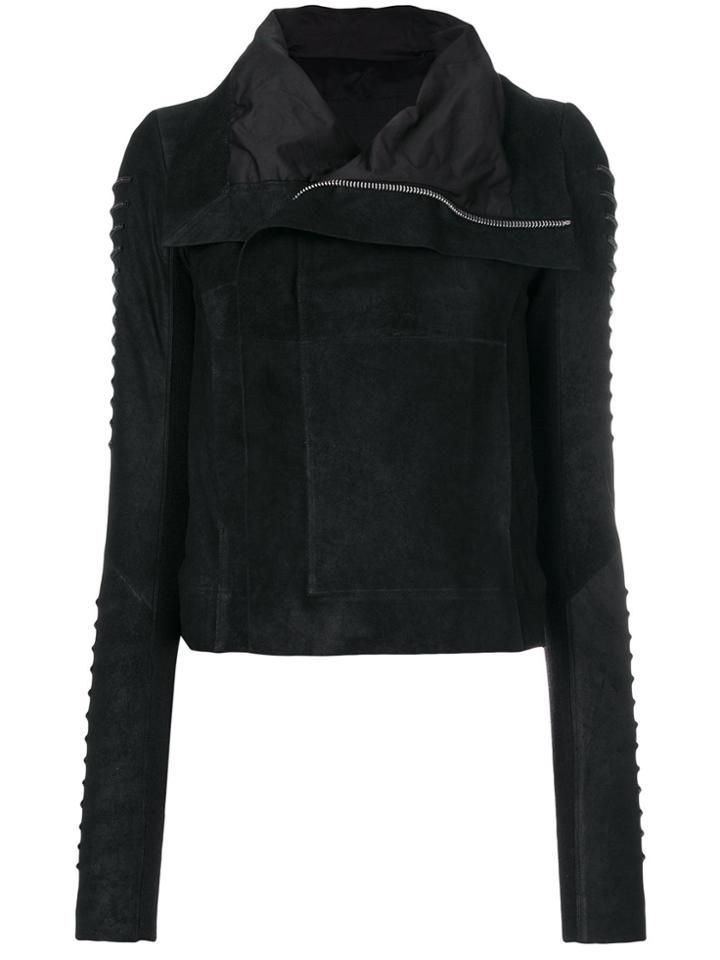 Rick Owens Forever Classic Biker Jacket - Black
