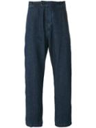 Universal Works Loose Fit Jeans, Men's, Size: 34, Blue, Cotton